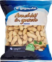 Mängden socker i Arachidi in guscio tostate