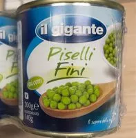 Mängden socker i Piselli Fini