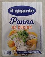Mängden socker i panna da cucina UHT