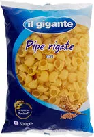 Mängden socker i Pipe rigate n 91