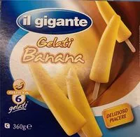 Mängden socker i Gelati banana