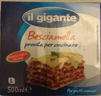Mängden socker i besciamella a lunga conservazione uht