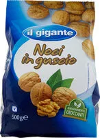 Mängden socker i Noci in guscio