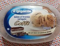 Mängden socker i Gelato al tiramisù variegato Caffé