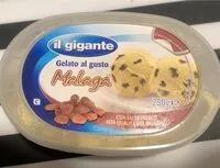 Mängden socker i Gelato gusto malaga