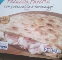 Mängden socker i Focaccia farcita