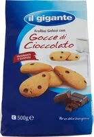 Mängden socker i Frollini golosi con gocce di cioccolato