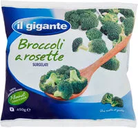 Mängden socker i Broccoli a rosette surgelati