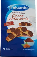 Mängden socker i Frollini golosi cacao e mandorle