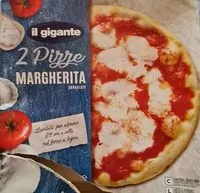 Mängden socker i 2 pizze Margherita surgelate