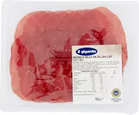 Mängden socker i Bresaola della valtellina i p