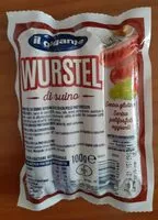 Mängden socker i Würstel di suino