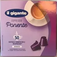 Mängden socker i Il Gigante - Espresso Ponente