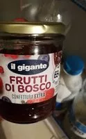 Mängden socker i Confettura extra frutti di bosco