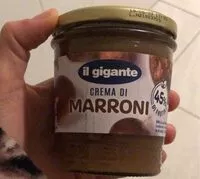 Mängden socker i Crema di marroni