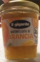 Mängden socker i Marmellata di arancia