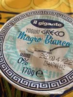 Mängden socker i Yogurt greco magro biaco 0%
