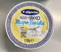 Mängden socker i Yogurt greco vaniglia