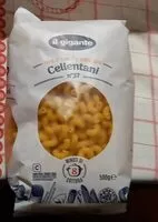 Mängden socker i Pasta di semola di grano duro