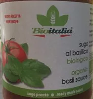 Mängden socker i Sugo al basilico biologico