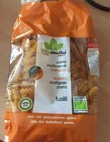 Mängden socker i Organic multigrain pasta