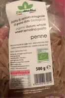 Mängden socker i Penne integrale