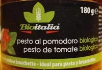 Mängden socker i Pesto al pomodoro biologico