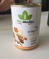 Mängden socker i Bioitalia Mixed Beans Organic (400G)