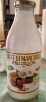 Mängden socker i Latte di mandorla senza zucchero