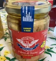 Mängden socker i Filetti di tonno all’olio d’oliva