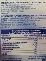 Mängden socker i Fruttino zuegg