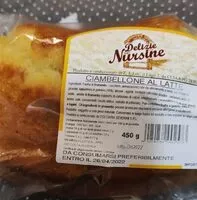 Mängden socker i Ciambellone al latte