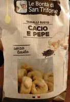 Mängden socker i Taralli gusto cacio e pepe