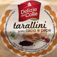 Mängden socker i Tarallini gusto cacio e pepe
