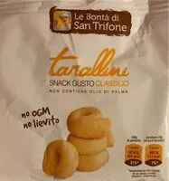 Mängden socker i Tarallini