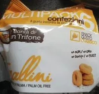 Mängden socker i Tarallini