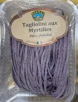 Mängden socker i Tagliolini au myrtilles