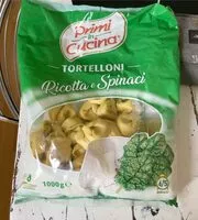 Mängden socker i Tortelloni ricotta e spinaci
