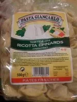 Mängden socker i Tortelloni Ricotta épinards Pâtes Fraîches