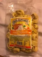 Mängden socker i Tortelloni jambon fromage