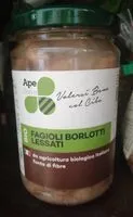 Mängden socker i Fagioli borlotti lessati