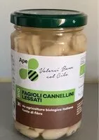 Mängden socker i Fagioli cannellini lessati bio
