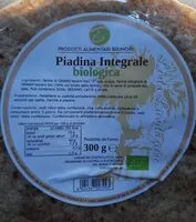 Mängden socker i Piadina integrale biologica
