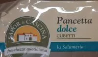 Mängden socker i pancetta dolce cubetti