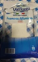 Mängden socker i Scamorza affumicata