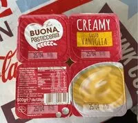 Mängden socker i Creamy gusto vaniglia