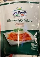 Mängden socker i Mix formaggi italiani