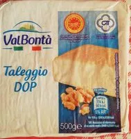 Mängden socker i Taleggio DOP