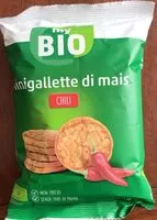 Mängden socker i minigallette di mais bio