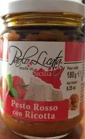 Mängden socker i Pesto rosso con ricotta